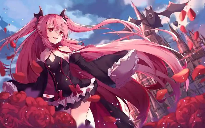 fang flowers krul_tepes nahaki owari_no_seraph