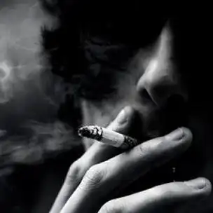 伤心抽烟的头像