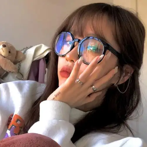 ins女头/闺蜜头像 二传标注dt女孩林柚