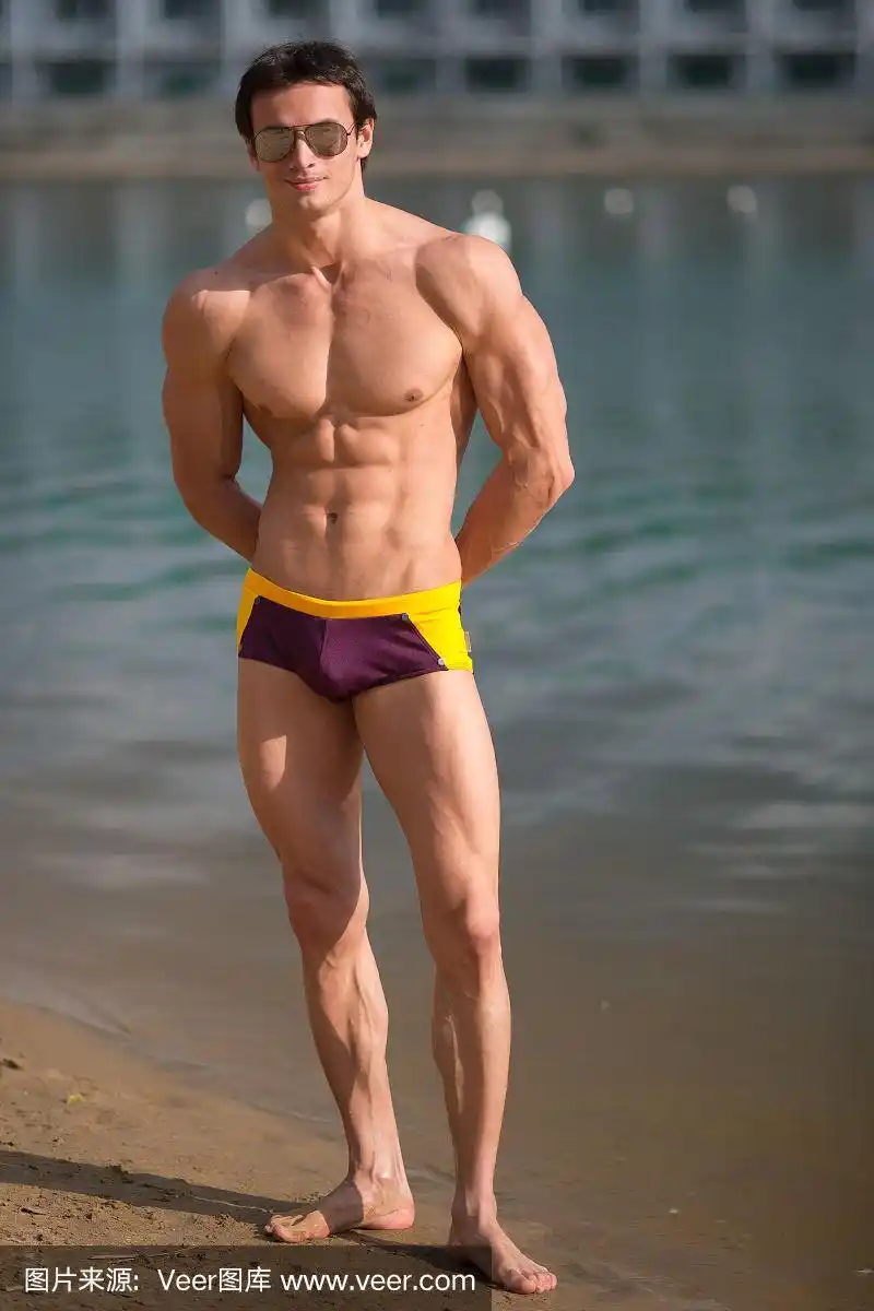 男人,健美身材,田径运动员,运动竞赛,注视镜头