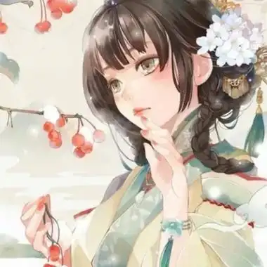 动漫古风头像女清新高清清新淡雅简单的古风头像图片