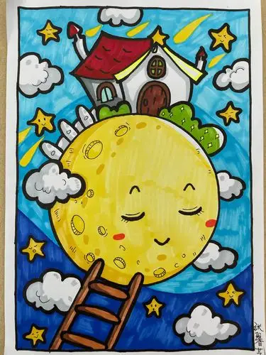 一年级六班 最美科技画