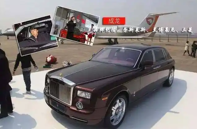 成龙身价50亿,名下豪车无数,最贵一辆500万,车牌号完胜所有