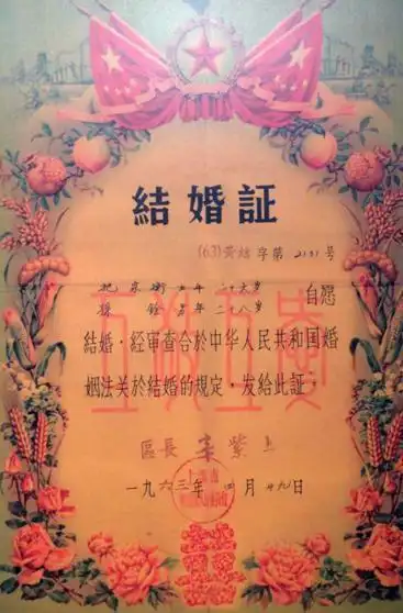 光棍节花式虐狗 盘点上海不同时代的结婚证