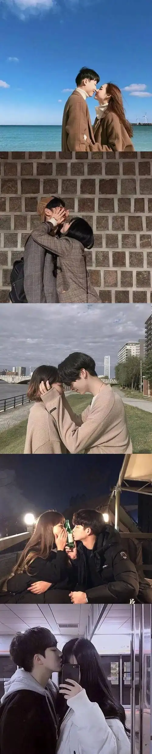 情侣合照pose参考