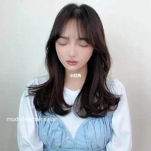 空气刘海韩国女生发型分享