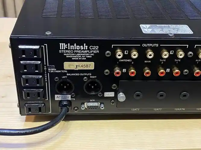麦景图 mcintosh c22 经典胆前级_功放 amplifiers_经典音响,古董音响