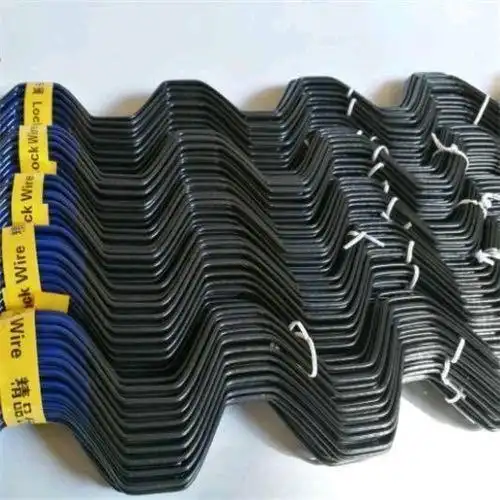 温室大棚配件大棚骨架卡槽卡簧压膜弹簧必力特热镀锌浸塑卡簧卡丝