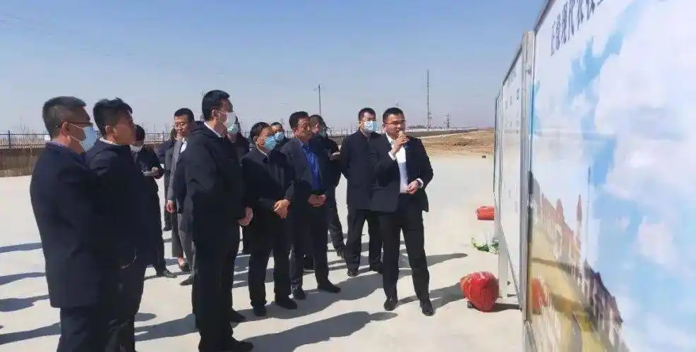 天津食品集团赴和林格尔县考察调研农牧产业项目建设情况