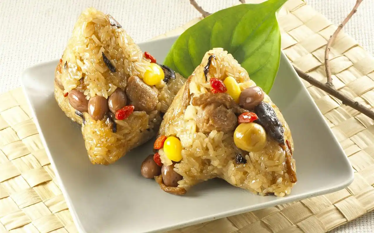 端午节美食粽子图片桌面壁纸