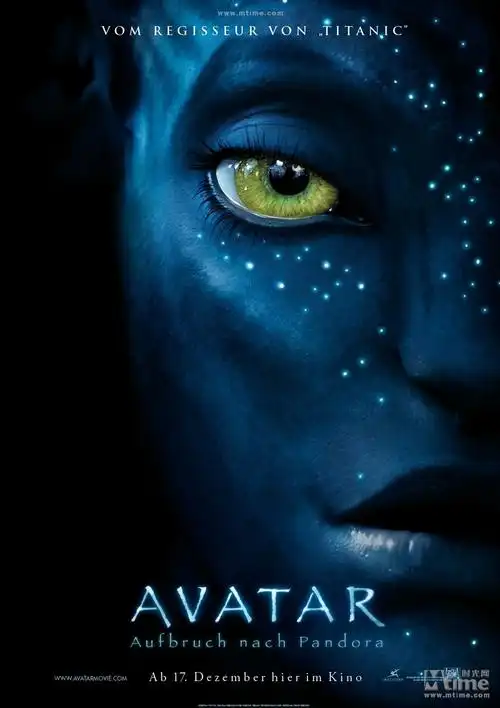 图片标题:阿凡达预告海报(德国) #01