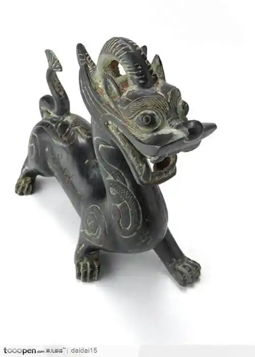 中华传统青铜器龙