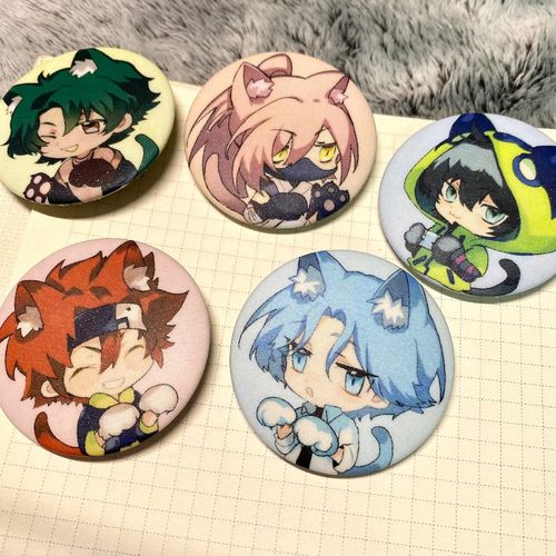 小滑板无限滑板谷sk8同人画师原创授权兰加历miya乔樱人物徽章