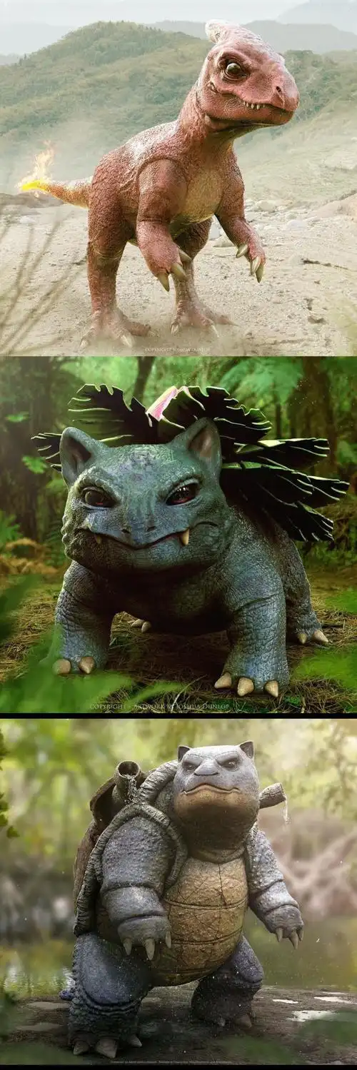 真实世界的口袋妖怪丨joshuadunlop