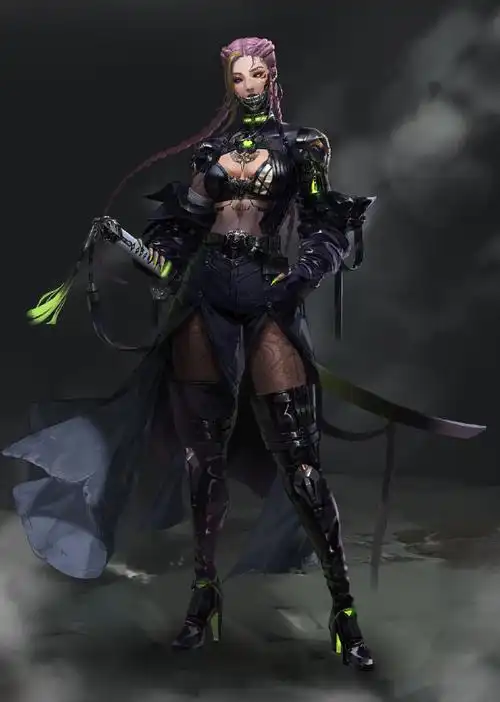 七点game##游戏美术##角色设计#漂亮华丽的人物设计!