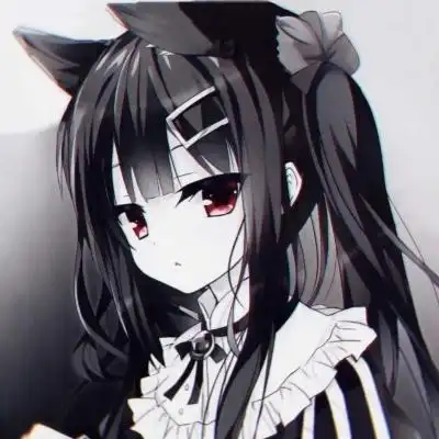 动漫女生暗黑系头像