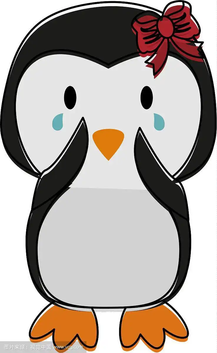 企鹅可爱的卡通卡通形象可爱的动物