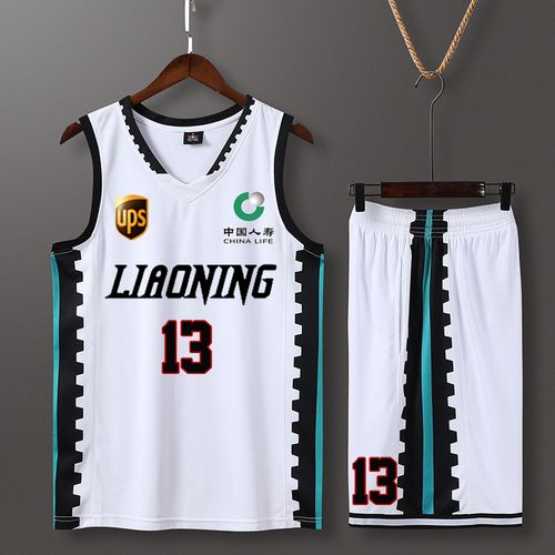 复古辽宁队篮球服套装男女定制diy大学生蓝球比赛队服加肥篮球衣