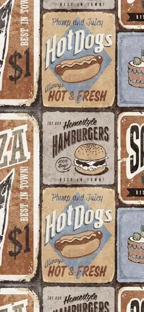 复古拼接锁屏壁纸不一般的好看呐