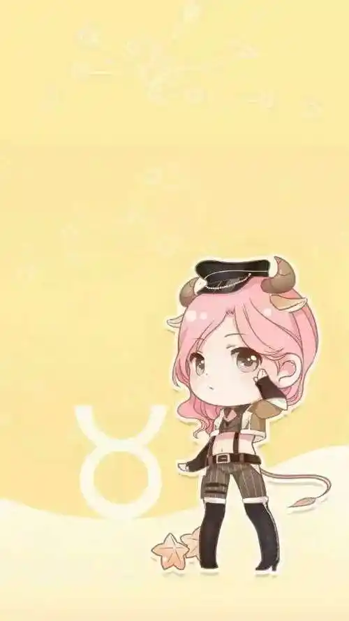 一套十二星座美少女的图片要萌