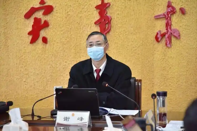 院长谢峰主持召开2022年度第2次审判委员会,就一起开设赌场罪案件进行