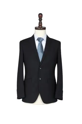 批发生产 商务男西服工作服套装 办公室白