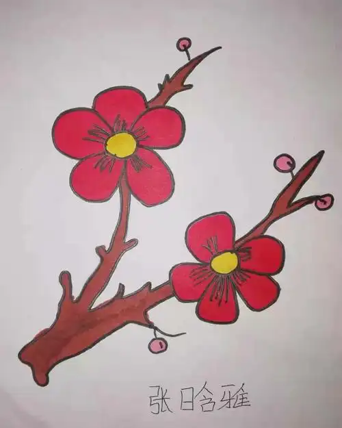 梅花香自苦寒来西河小学四年级周亚蒲