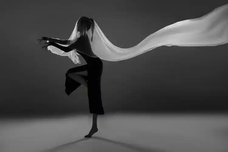 高质感舞蹈写真光影舞蹈写真