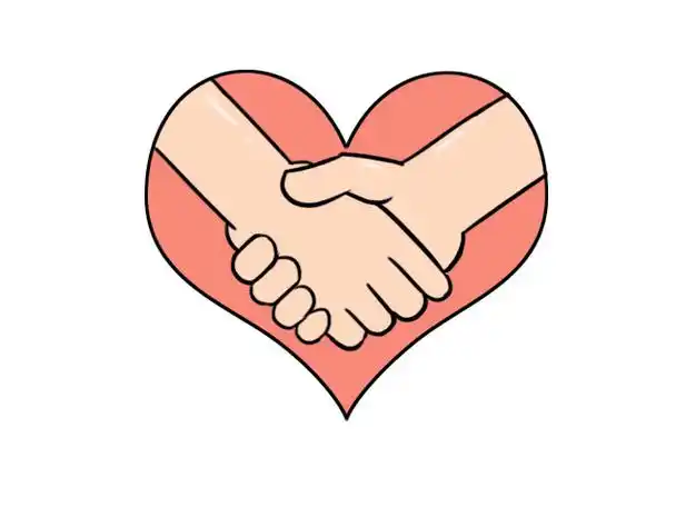 握手简笔画 握手简笔画画法