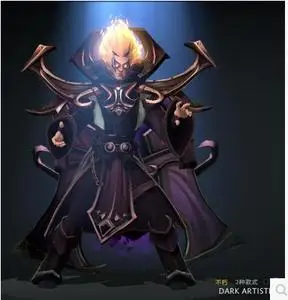 dota2 祈求者 卡尔 暗黑奇艺套装/黑暗卡尔 另回收