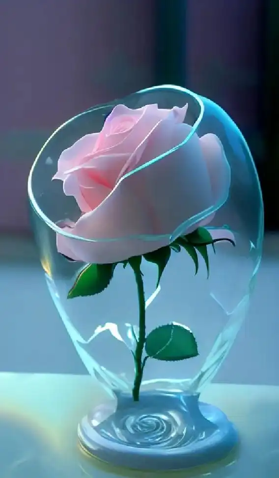 漂亮玫瑰花与你一起分享.#图文伙伴计划 #ai绘画 #高清壁 - 抖音