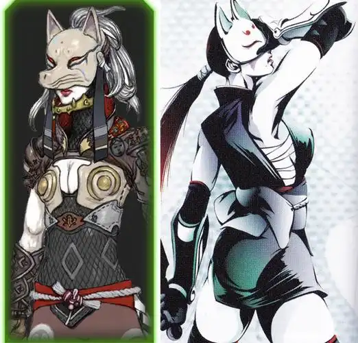 格斗游戏最神秘的蒙面小姐姐面罩之下却是倾世容颜