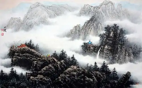 云深不知处 · 庄一波山水画