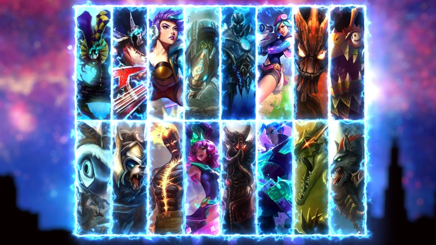 英雄展示-英雄联盟