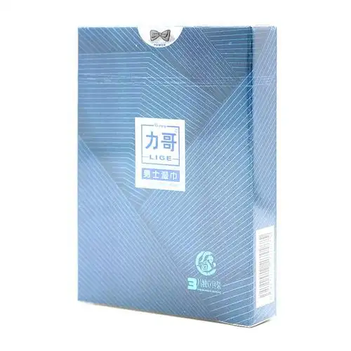 力哥男士湿巾3片夫妻房事外用延时湿巾1盒