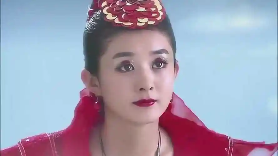 赵丽颖鱼跃龙门翻过彩虹 变身成龙 美人鱼特效太美了