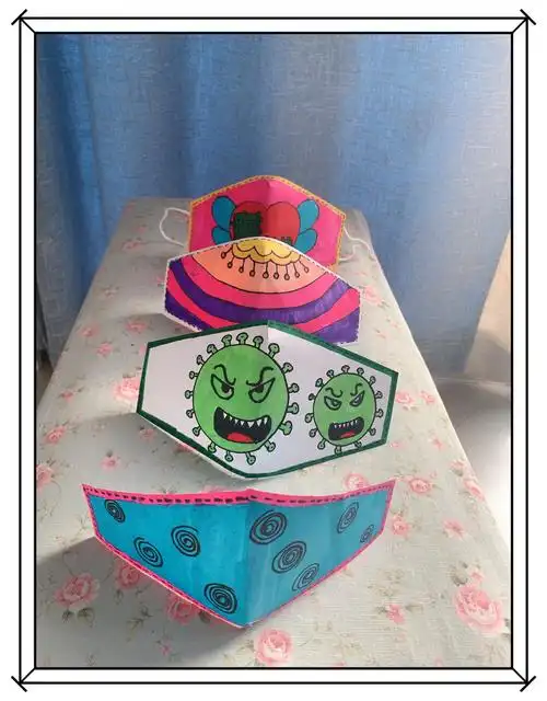 【航空机务士官学校幼儿园】— —《好看的口罩》