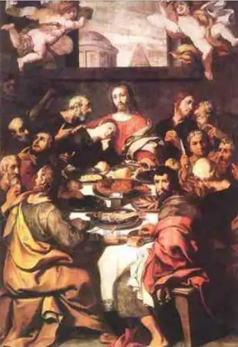 达芬奇的作品最后的晚餐中大家到底吃的是什么