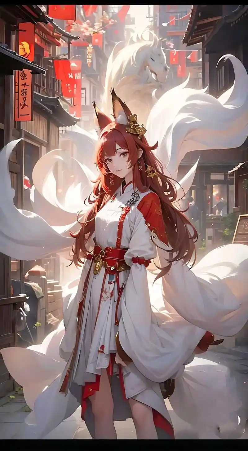 臣女苏妲己拜见大王#想做你的妲己 #ai绘画#动漫少女 #二 - 抖音