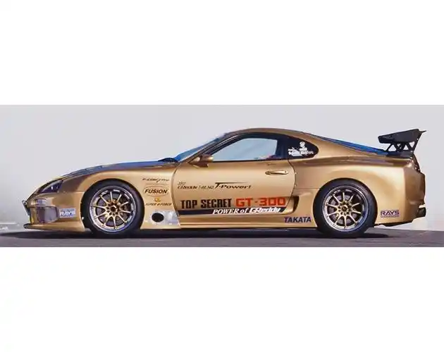 这辆由top secret大西瓜打造的金色牛魔王,就是换上了g-force推出,与