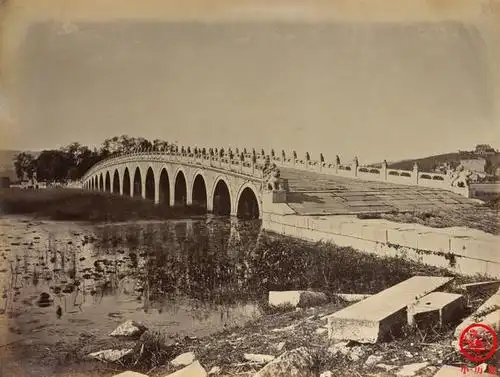 晚清老照片:圆明园和颐和园被焚毁后是这样的景象,令人心酸