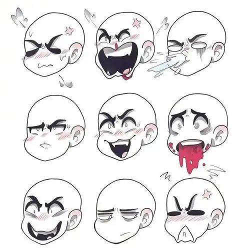 动漫手绘——丰富你的人物表情拒绝脸瘫