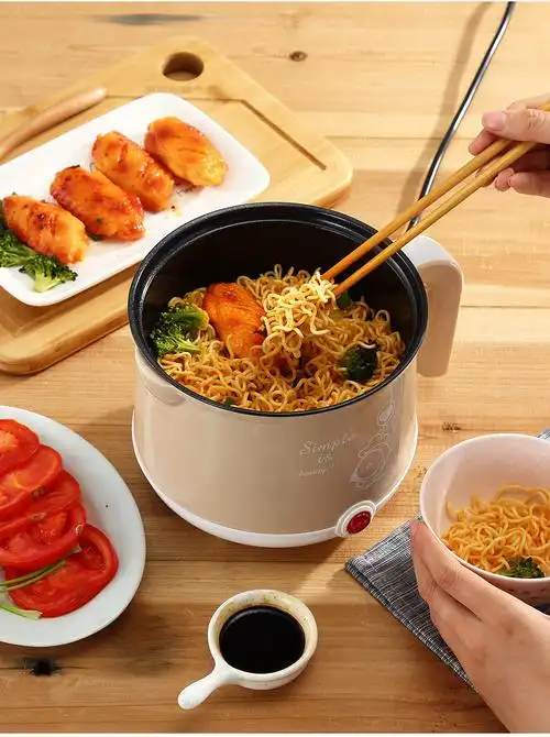 电锅多功能家用迷你学生宿舍寝室神器煮面小锅小电锅电煮锅1-2人3