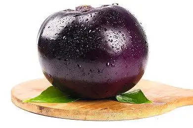 白底上的子圆茄子_高清图片_全景视觉