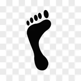 脚丫 png装饰性素材
