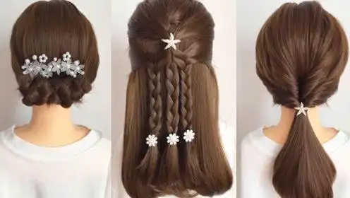 中长发女孩18款日常编发,简单易学,关键是好看!