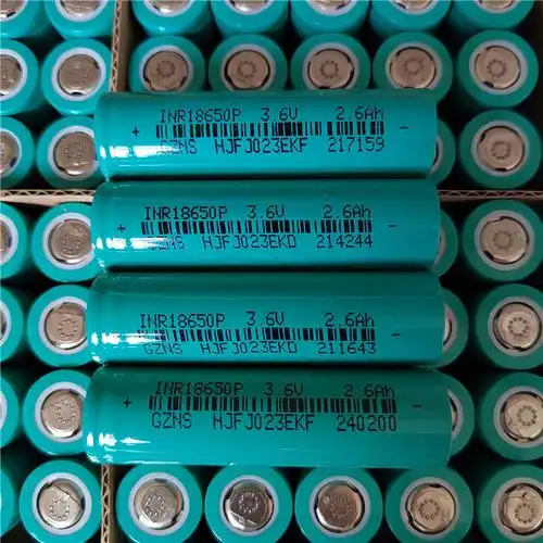 卓能18650拆机锂电池2600mah3c动力电瓶车锂电池路灯电风扇滑板车