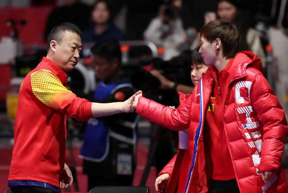 (世乒赛)乒乓球——中国女团晋级决赛