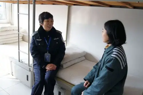 陈洁欣给临释的服刑人员上最后一课