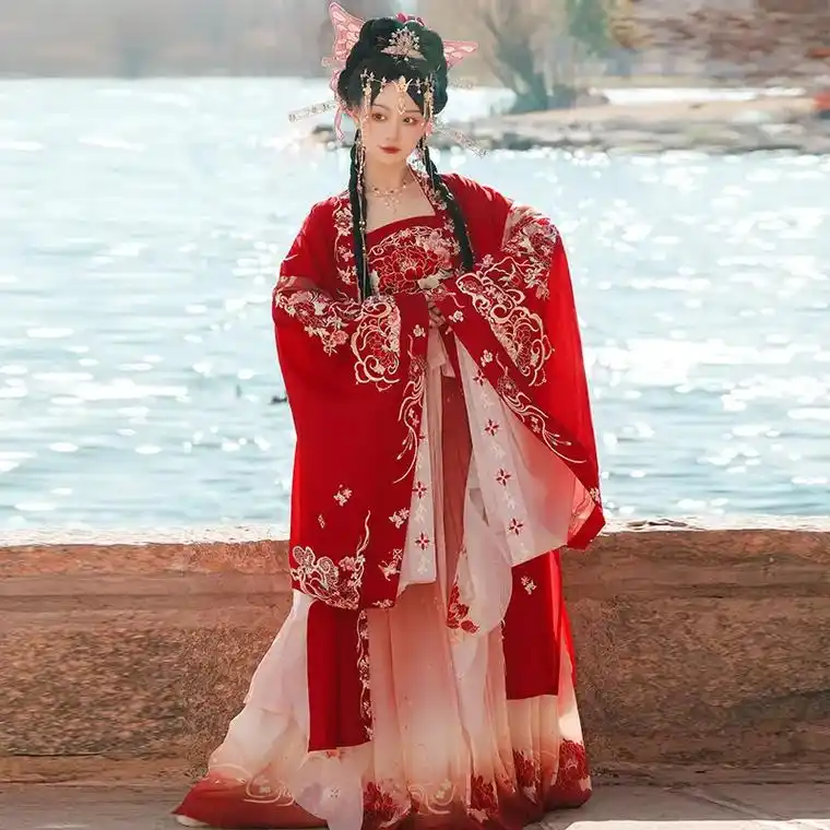 这款牡丹花神国色天香诃子裙真的是太美了!